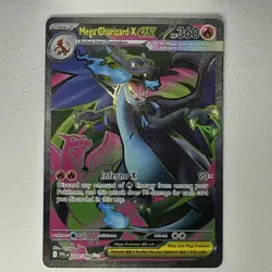 Pokemon TCG - Mega Charizard X ex 109/094 Me02: PFL Holo - NEAR MINT - Image 1