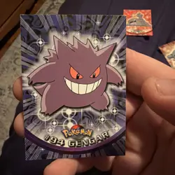 1999 GENGAR #94 Topps Pokemon Blue Logo TV Animation Edition Non-Holo Card - Image 1