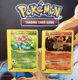 Expedition venusaur 67/165 Charmeleon 73/165 E Readers Pokemon Set - Image 1