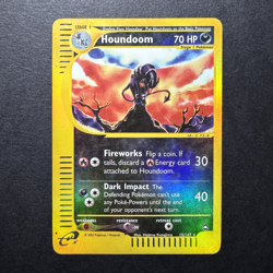 HOUNDOOM #15/147 Holo Reverse Eng Aquapolis E-Series 2002 - Pokemon Card - Image 1