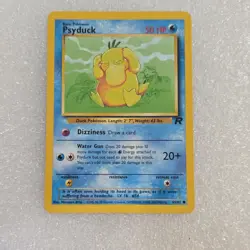 Pokemon Psyduck Team Rocket 65/82 Common 50 HP Regular English Card - Image 1