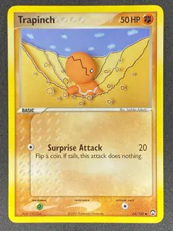 Pokemon Trapinch 68/108 EX Power Keepers NM - Image 1