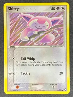 Pokemon Skitty 62/108 EX Power Keepers NM - Image 1