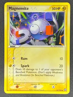 Pokemon Magnemite 54/108 EX Power Keepers NM - Image 1