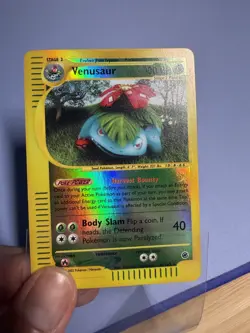 Venusaur 30/165 Holo Rare Expedition Base Set Pokemon Reverse Holo LP - Image 3