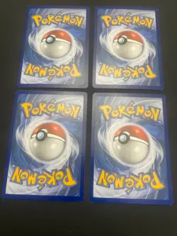 Pokemon Unit Energy Fight Dark Fairy 118/131 Forbidden L. Playset 4x Four x4 LP - Image 2