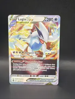 Lugia VStar 139/195 Pokemon TCG Sword & Shield Silver Tempest Ultra Rare - Image 1