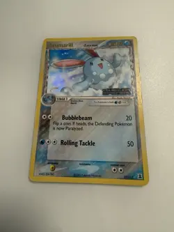 Pokemon TCG 2005 EX Delta Species Azumarill 19/113 Stamped Reverse Holo NM - Image 1