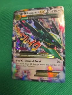 Pokemon M Rayquaza EX 76/108 Roaring Skies Holo - Image 2