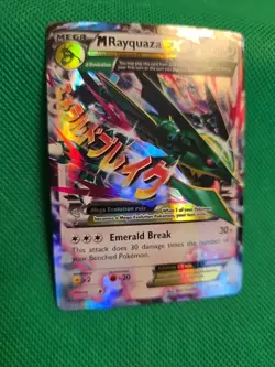 Pokemon M Rayquaza EX 76/108 Roaring Skies Holo - Image 5