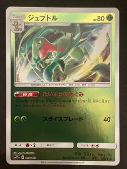 2019 Japanese Pokemon sm12a Tag Team All Stars 009/173 Grovyle Reverse - Image 1