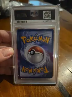 2025 POKEMON MEGA EVOLUTION #077 MEGA LUCARIO EX PSA 10 - Image 2