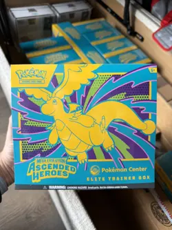 4 x Ascended Heroes Pokemon Center ETB Elite Trainer Box SEALED Pokemon Inc Case - Image 1