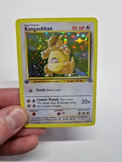 Pokemon Card Kangaskhan 5/64 Holo Rare Jungle Set WOTC 1st Edition - Image 3