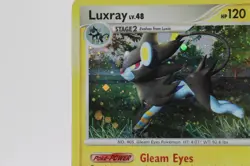 Pokemon Diamond & Pearl Base Luxray LV.48 Holo Rare Card 7/130 - Image 2
