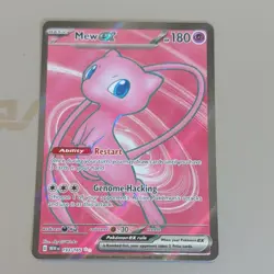 Mew EX 193/165 Scarlet & Violet 151 Pokemon Card Full Art Near Mint Condition - Image 1