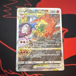 Pokemon Charizard VSTAR SWSH262 Sword & Shield Promo Black Star Holo Card - Image 1
