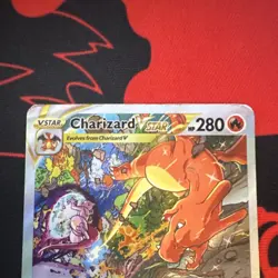 Pokemon Charizard VSTAR SWSH262 Sword & Shield Promo Black Star Holo Card - Image 2