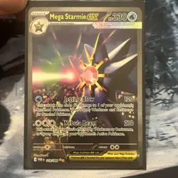 Pokemon TCG - Mega Starmie ex 118/088 Special Illustration Rare Perfect Order NM - Image 1
