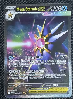 Mega Starmie ex 118/088 Pokemon Perfect Order Special Illustration Rare NM - Image 1