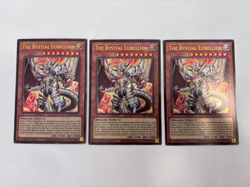 3x The Bystial Lubellion (Playset) CH01-EN010 Ultra Rare 1st Edition Near Mint - Image 1