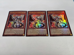 3x The Bystial Lubellion (Playset) CH01-EN010 Ultra Rare 1st Edition Near Mint - Image 2