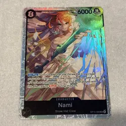 Nami SR OP15-086 Adventure on KAMI’s Island ENGLISH ONE PIECE Card OP15 - Image 1