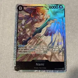 Nami SR OP15-086 Adventure on KAMI’s Island ENGLISH ONE PIECE Card OP15 - Image 2