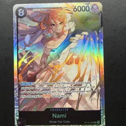 Nami OP15-086 SR - One Piece TCG English Card Adventure on Kami's Island Foil - Image 1