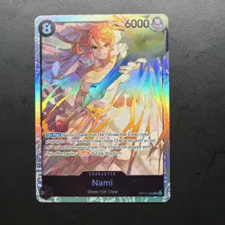 Nami OP15-086 SR - One Piece TCG English Card Adventure on Kami's Island Foil - Image 2