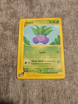 Pokemon TCG Oddish Expedition Base Set 122/165 Regular Common - NM/LP WOTC 2002 - Image 1