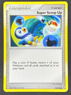 Pokemon Super Scoop Up 115/130 DP Diamond & Pearl LP/NM - Image 1