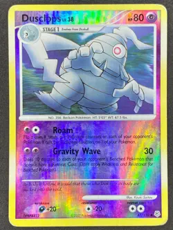 Pokemon Dusclops Reverse Holo 47/130 DP Diamond & Pearl MP - Image 1