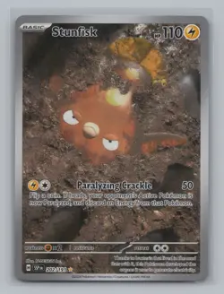 Stunfisk - Holo 202/191 Playset: Surging Sparks Pokemon TCG NM Illustration Rare - Image 1