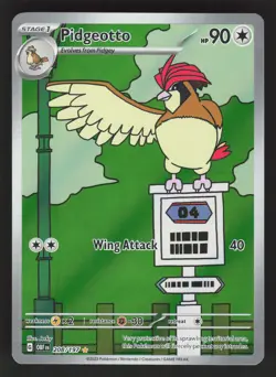 Pidgeotto 208/197 Pokemon TCG SV03: Obsidian Flames NM - Image 1