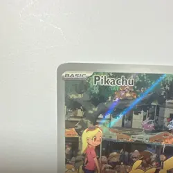 Pokemon TCG Pikachu Illustration Rare Full Art Holo 173/165 SV151 60 HP Basic Y… - Image 2
