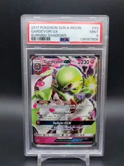 2017 Gardevoir GX 93/147 Burning Shadows PSA 9 Pokemon TCG - Image 1