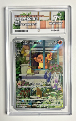 Pokemon TCG - Charmander Obsidian Flames ETB Black Star Promo SVP 044 Ace 7 NM - Image 2