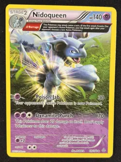 Pokemon - Nidoqueen 69/160 - Primal Clash Non Holo Rare - VLP - Image 1