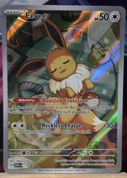 Pokemon - Eevee SVP173 - Scarlet & Violet Black Star Promo - VLP - Image 1