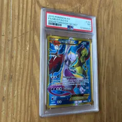 2015 Pokemon XY BREAKthrough #163 Mewtwo EX PSA 7 - Image 3