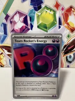 Team Rocket’s Energy 217/217 Uncommon Regular - Pokemon TCG Ascended Heroes - NM - Image 1