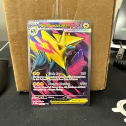 Mega Manectric Ex 158/132 Pokemon Mega Evolution Near mint ships fast - Image 1