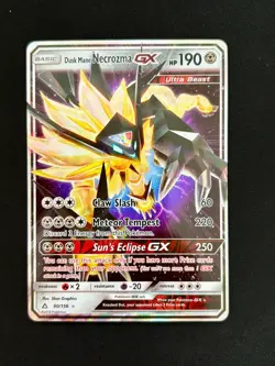 Dusk Mane Necrozma GX 90/156 x1 Ultra Prism Pokemon Unplayed NM - Image 1