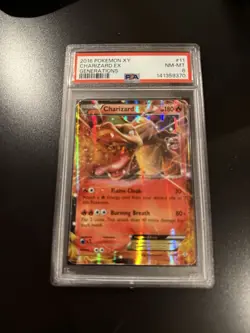 Pokemon XY Generations Charizard EX PSA 8 - Image 1