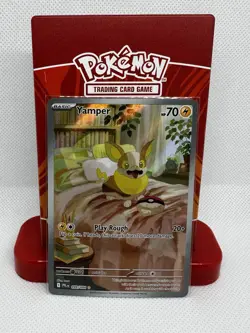 Pokemon TCG Phantasmal Flames Yamper 99/94 Illustration Rare - Image 1