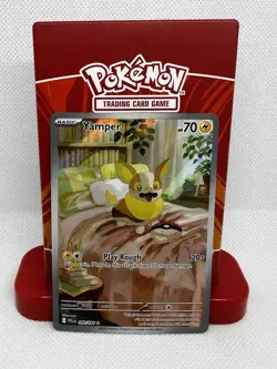 Pokemon TCG Phantasmal Flames Yamper 99/94 Illustration Rare - Image 2