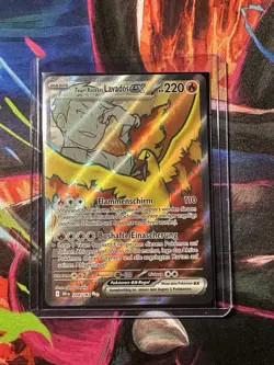 Pokemon Sammelkarte TCG Team Rockets Lavados ex DRI 208 Ultra Rare Ewige Rivalen - Image 3