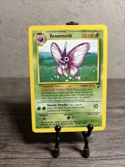Venomoth 031/130 Base Set 2 Regular Rare-Pokemon TCG-Fast Shipping-NM!! - Image 1