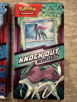 Pokemon Knockout Collection Kyogre & Suicune New 2 Box Set - Image 3
